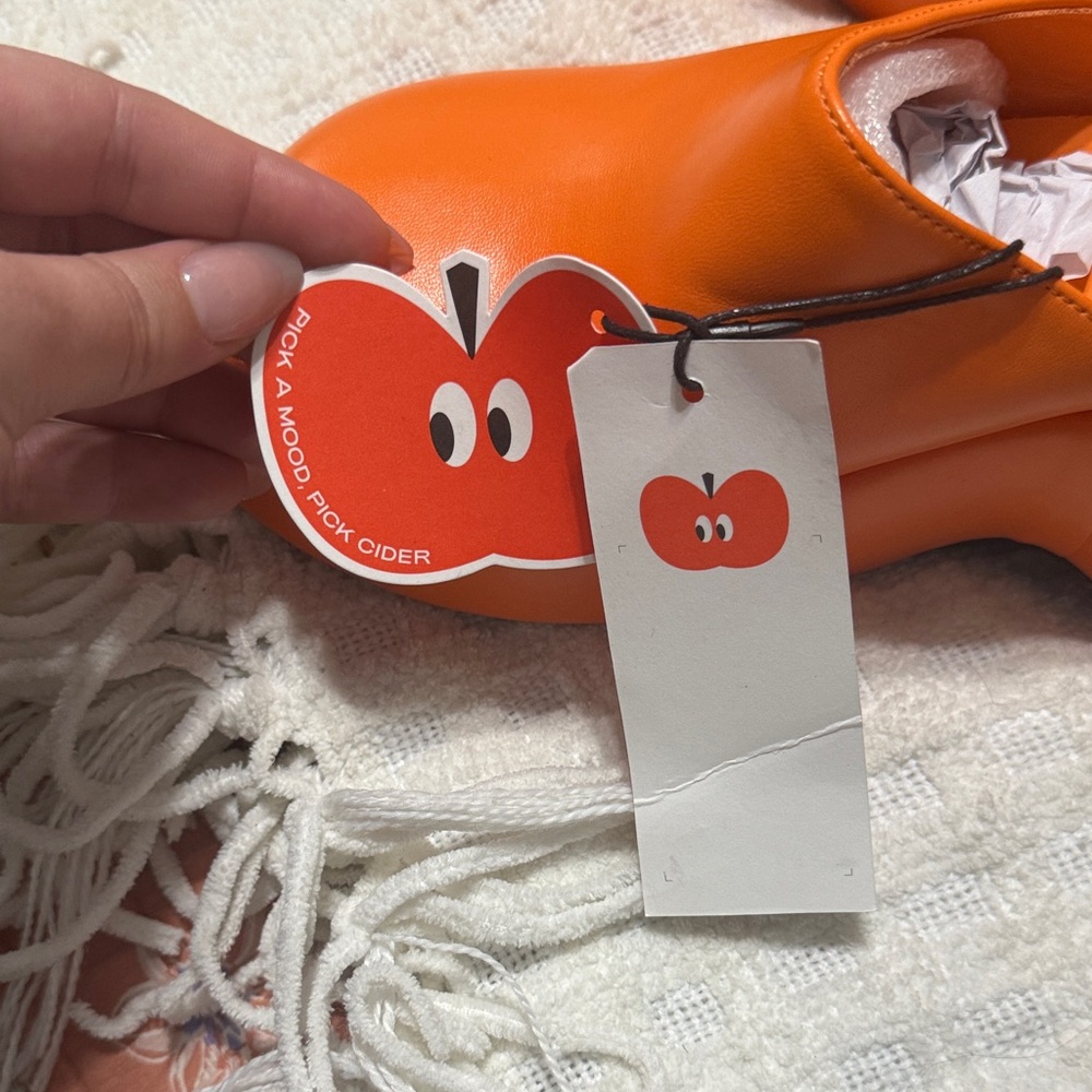 Orange Platform Women’s Shoes - Picture 2 of 3